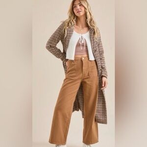 NASH SOLID PANTS - Taupe SZ L